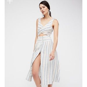 Free People Kansas City Girl Midi Dress BNWT 6